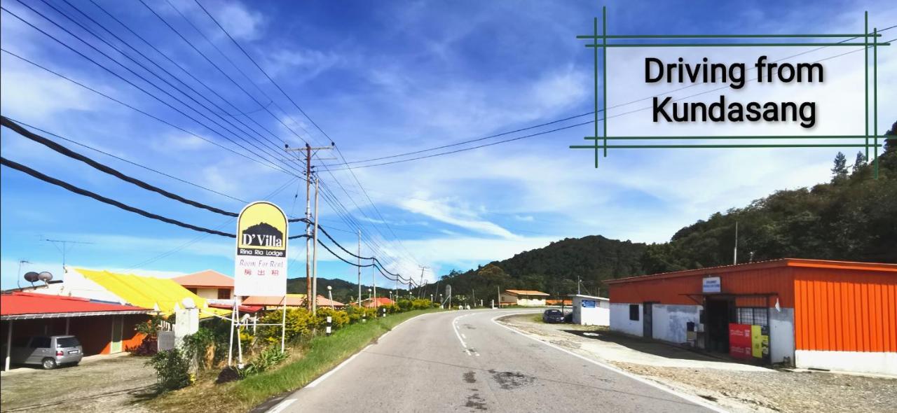 D'Villa Rina Ria Lodge, Kinabalu Park, Kundasang Bundu Tuhan Eksteriør billede